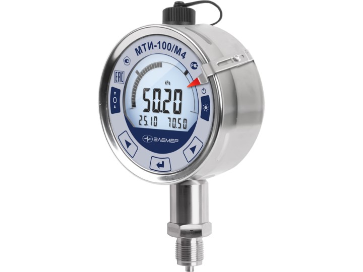 Датчики давления и электронные манометры с резьбой 1/2NPT до 100 МПа