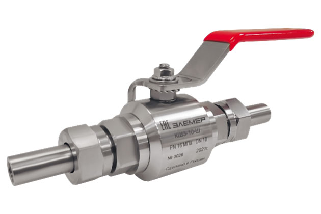 Новые конструктивные исполнения шаровых кранов КШЗ-10 и КШЗ-15 с номинальным давлением 16 МПа