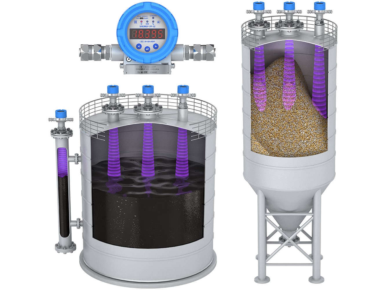 Уровнемеры радарные ЭЛЕМЕР-УР-32!