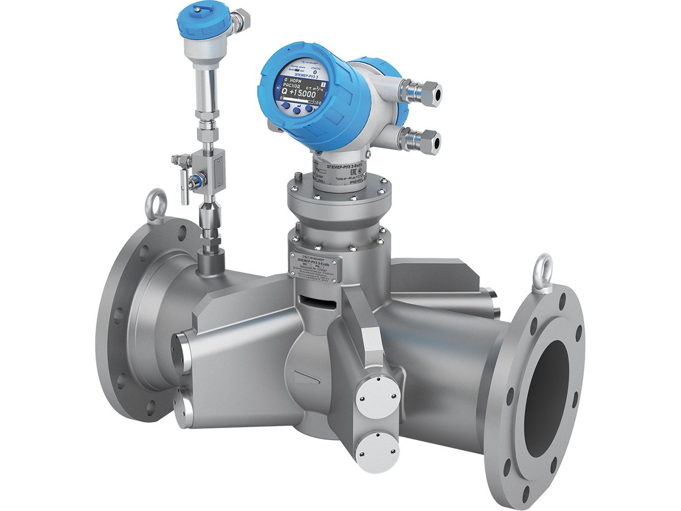 Завершены метрологические испытания нового ультразвукового расходомера газа ЭЛЕМЕР-РУЗ-03