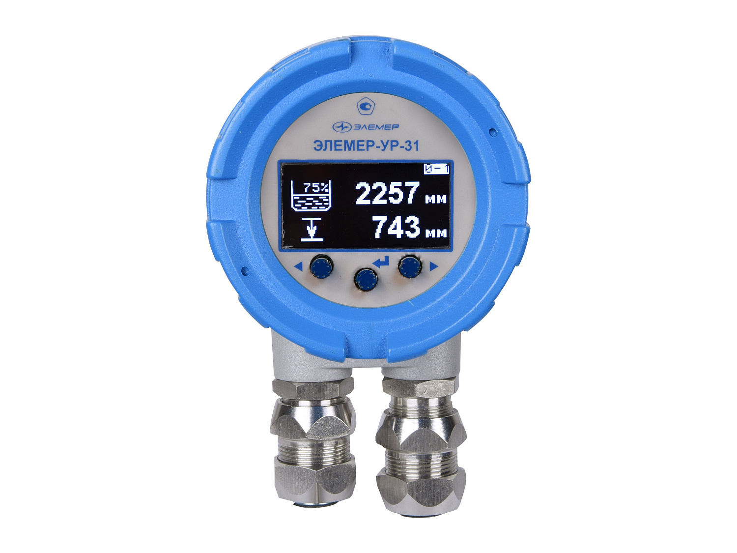 Начало продаж радарных уровнемеров ЭЛЕМЕР-УР-31 с индикацией и цифровым выходным сигналом HART!